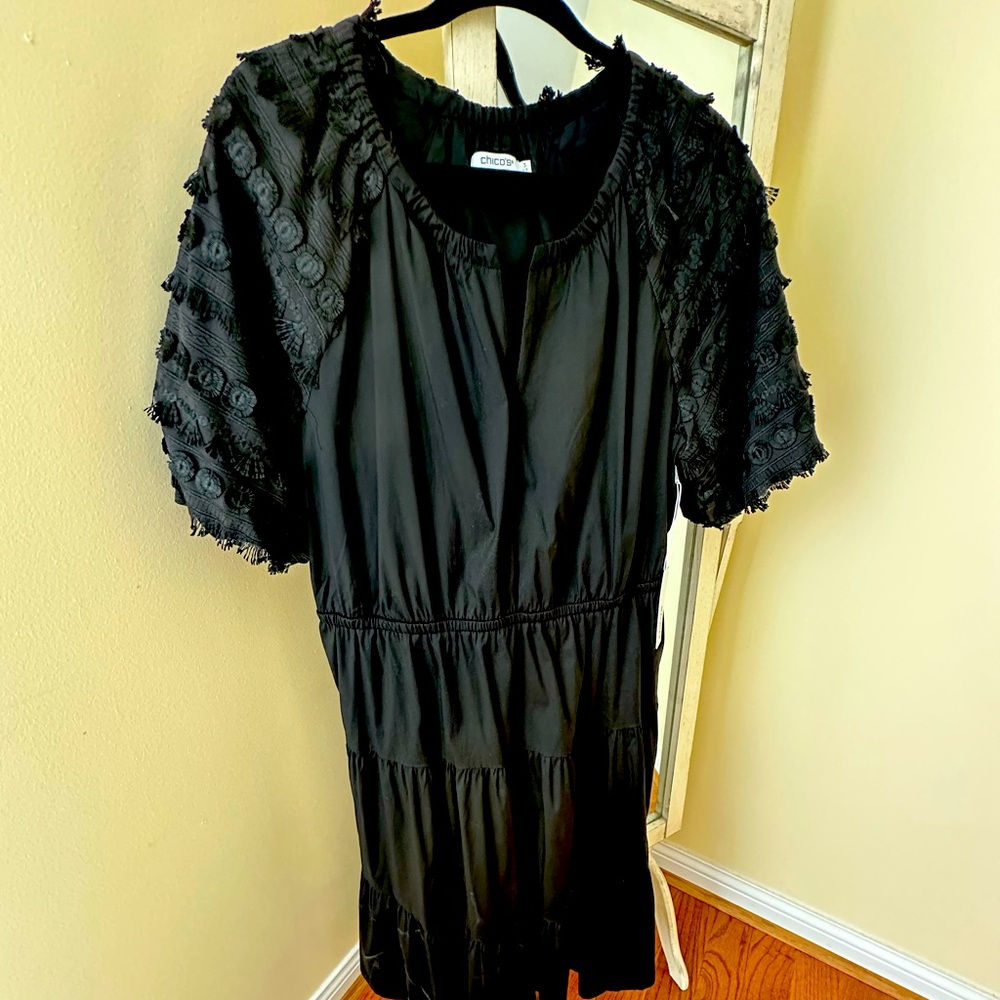 Never worn Chico’s beautiful cotton dress